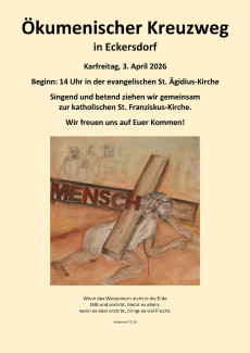 Einladung zum ökumenischen Kreuzweg