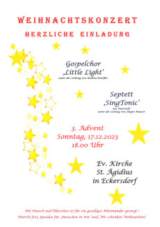 Plakat Konzert